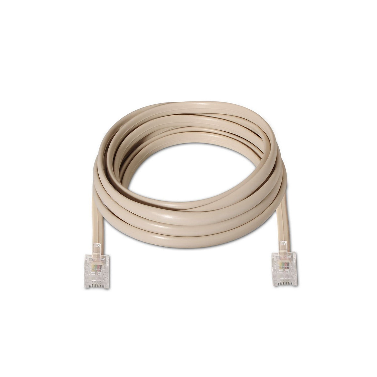 Cable de Teléfono AISENS RJ11 3m Beige (A143-0318)