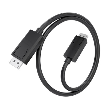 Cable AISENS DP/M a DP/M 8K 60Hz 1m Negro (A149-1017)