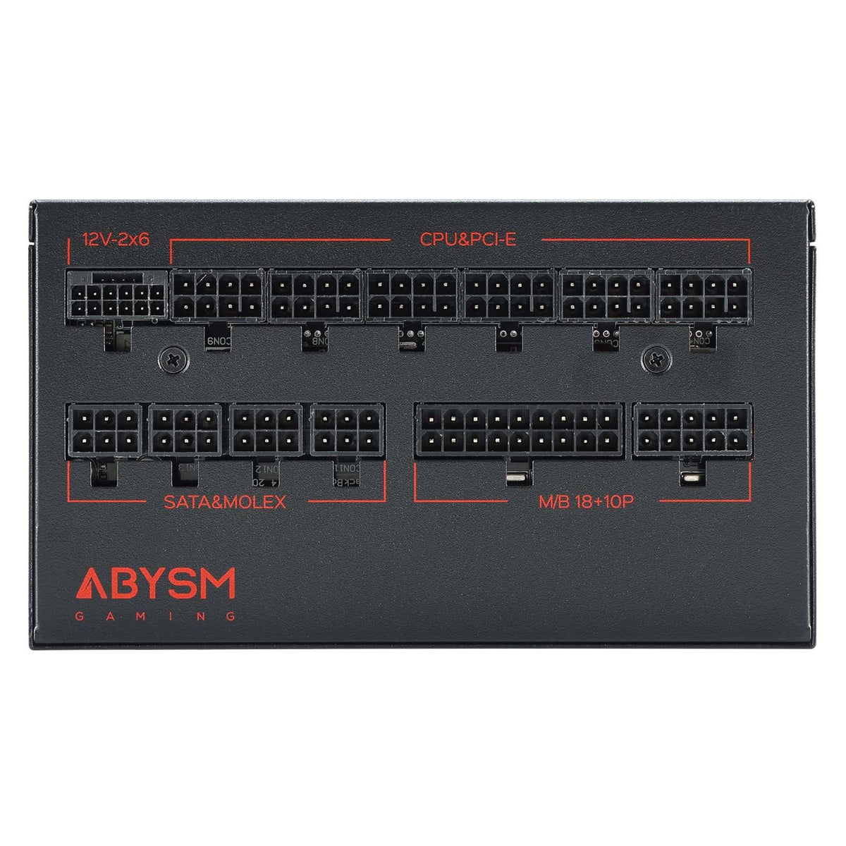 Fuente Abysm Morpheo GX5 ATX 1300W Modular (AB231301)