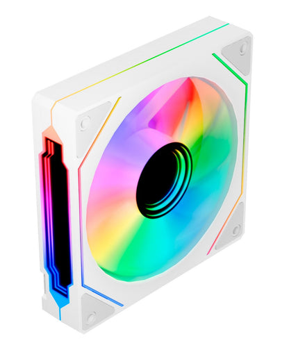 Ventilador Abysm Arclight 3.0 ARGB Blanco (AB311302W)
