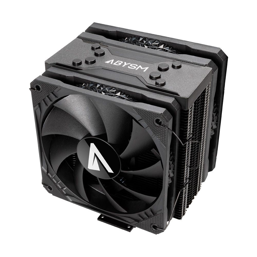 Ventilador Abysm Snow IV 2x120mm 200W Negro (AB832406)