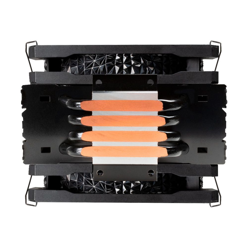 Ventilador Abysm Snow IV 2x120mm 200W Negro (AB832406)