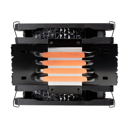 Ventilador Abysm Snow IV 2x120mm ARGB Negro (AB832407)