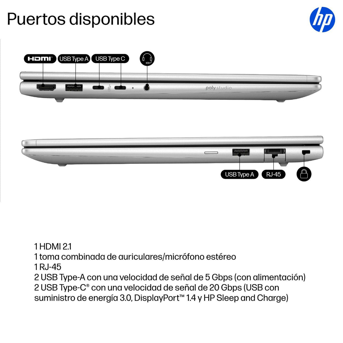 HP ProBook 4 G1i U7-255U 16Gb 512Gb 14" W11P (AD2U6ET)