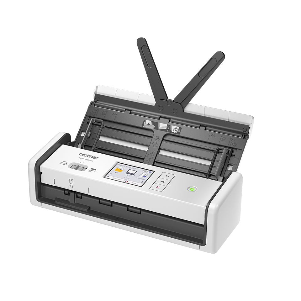 Escáner BROTHER ADF A4 Color USB WiFi Blanco (ADS1800W)