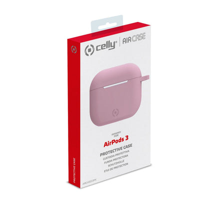 Funda CELLY para Apple Airpods 3 Rosa (AIRCASE03PK)