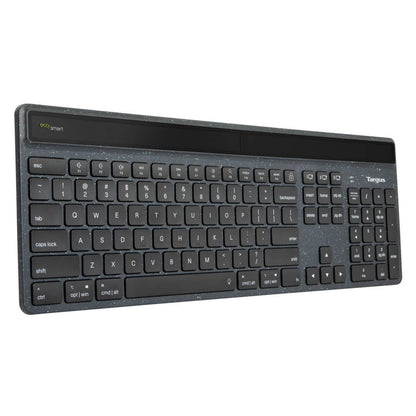 Teclado Targus EcoSmart LED QWERTY BT Negro (AKB868ES)