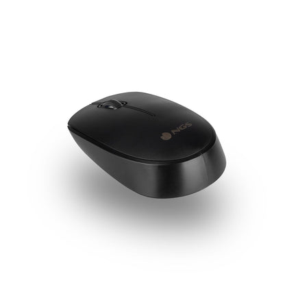 T+Ratón NGS Multimedia RF 1000dpi Negro (ALLUREKIT)