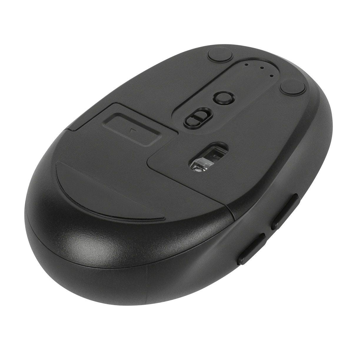 Ratón TARGUS Óptico RF 2.4GHz/BT 5.0 Negro (AMB582GL)