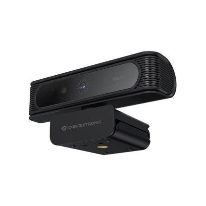WebCam CONCEPTRONIC FHD USB Micrófono Negra (AMDIS09B)