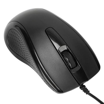 Ratón TARGUS Óptico USB-A 1000dpi Negro (AMU81AMGL)