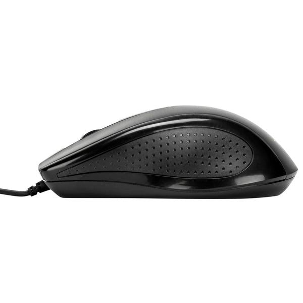 Ratón TARGUS Óptico USB-A 1000dpi Negro (AMU81AMGL)