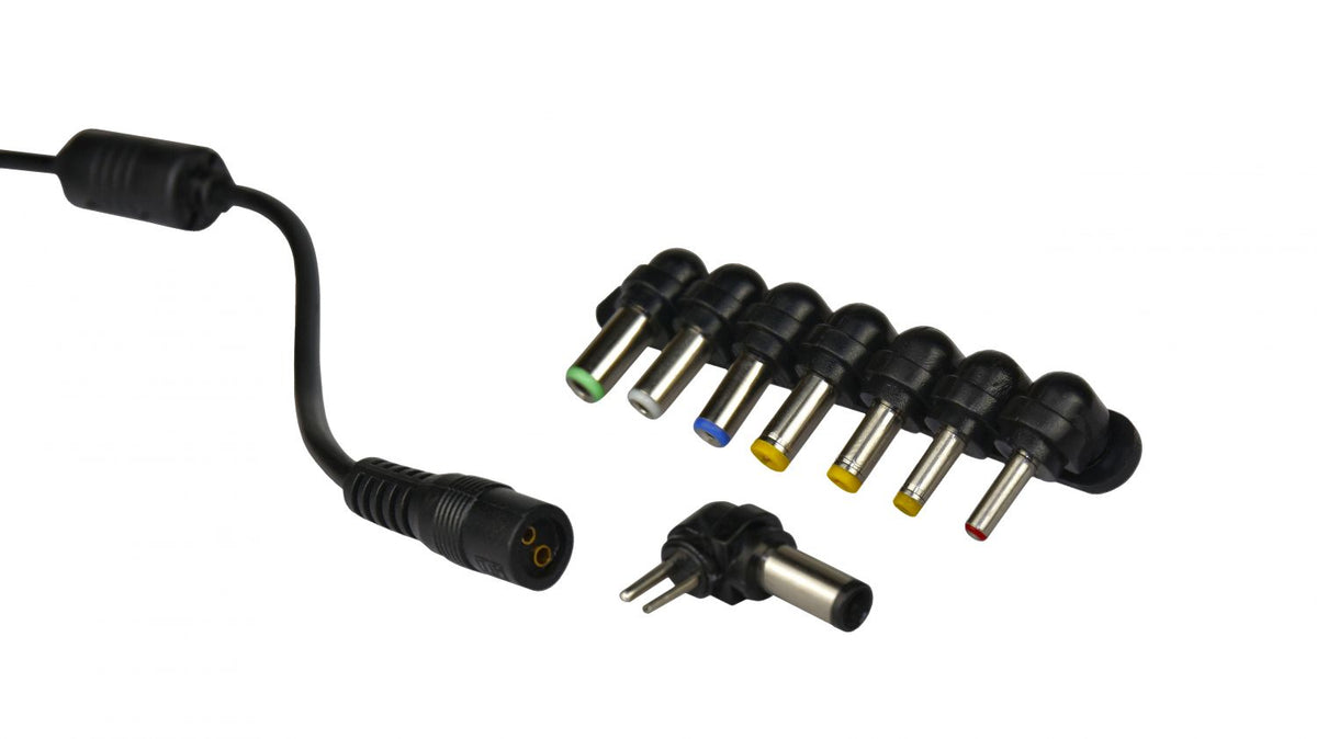 Cargador TACENS Anima 100W 8 DC 1xUSB Negro (ANBP100)