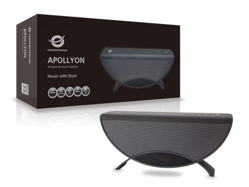 Altavoz CONCEPTRONIC BT mUSB mSD FM Negro (APOLLYON01G)
