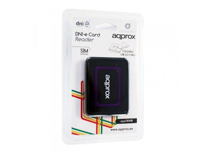 Lector Tarjetas Approx USB 2.0 Mini SIM (APPCRDNIB)