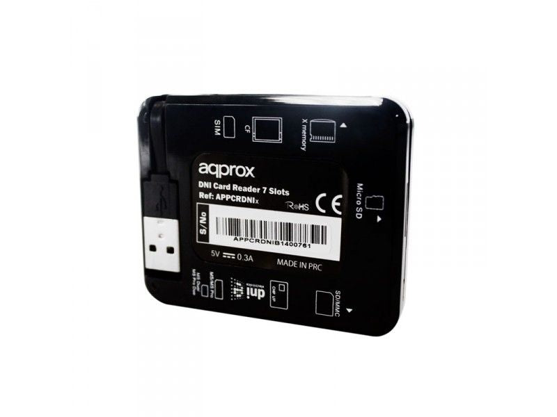 Lector Tarjetas Approx USB 2.0 Mini SIM (APPCRDNIB)