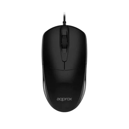 Teclado + Ratón Approx USB 2.0 Negro (APPMX235)