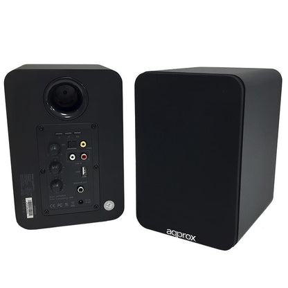 Altavoces Approx 60W Bluetooth USB Negros (APPSPK02BK)