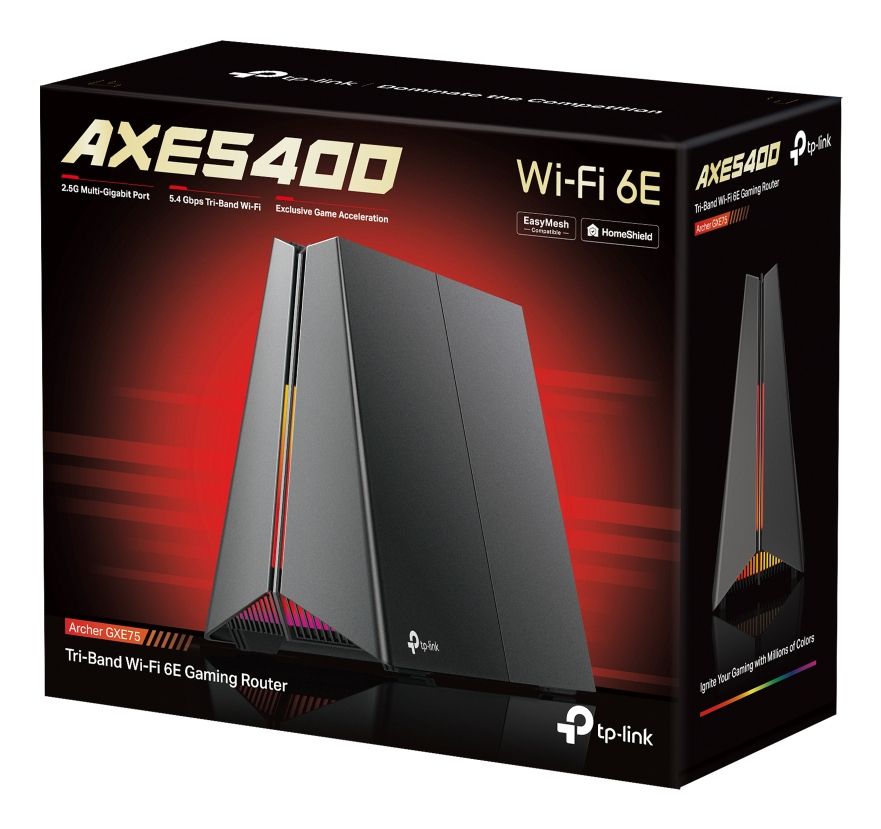 Router TP-Link AX5400 TriBand Ethernet (ARCHER GXE75)