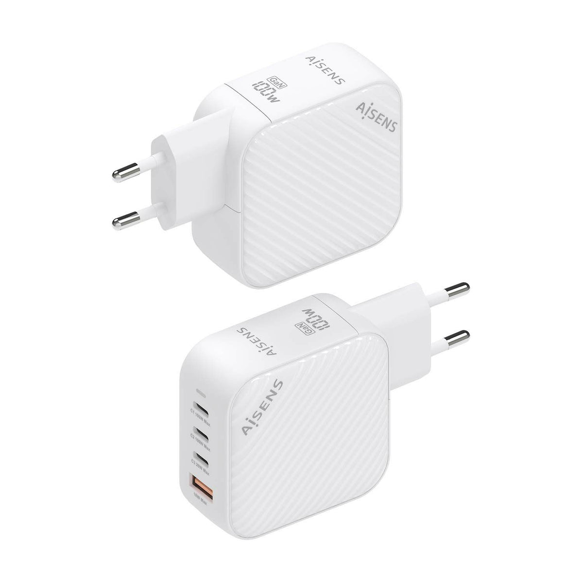 Cargador Pared AISENS 1USB-A 3USB-C (ASCH-100W4P028-W)