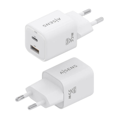 Cargador de Pared AISENS 35W Blanco (ASCH-35W2P024-W)