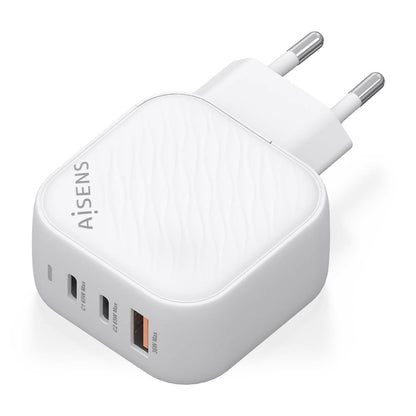 Cargador Pared AISENS USB-A 2USB-C 65W(ASCH-65W3P026-W)