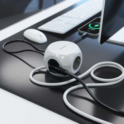 Regleta AISENS 3Schuko 4USB Interruptor (ASPS-2A2C04-W)
