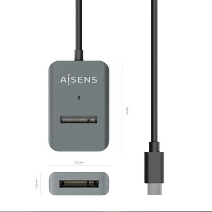 Dock AISENS USB-C SSD M.2 SATA/NVMe (ASUC-M2D012-GR)