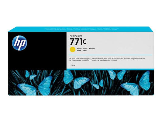 HP 771C Yellow Original Ink Cartridge - B6Y10A