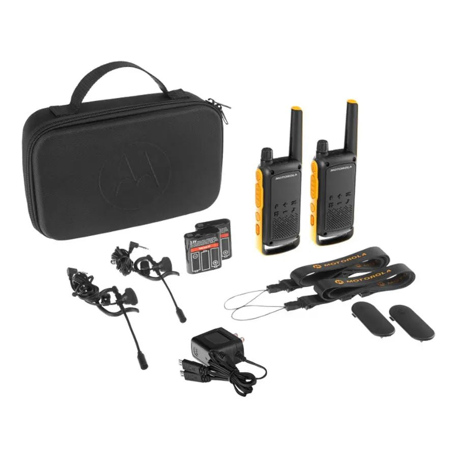 Walkie Talkie MOTOROLA T82EX 2u (59T82EXPACK) (B8P00811YDEMAG)