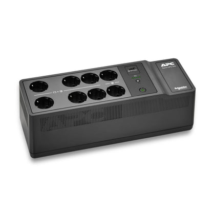 S.A.I. APC 500VA 300W 8xSchuko USB Negra (BE500G2-GR)