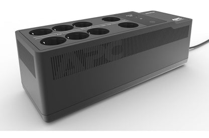 S.A.I. APC 650VA 400W 8xSchuko USB Negra (BE650G2-GR)