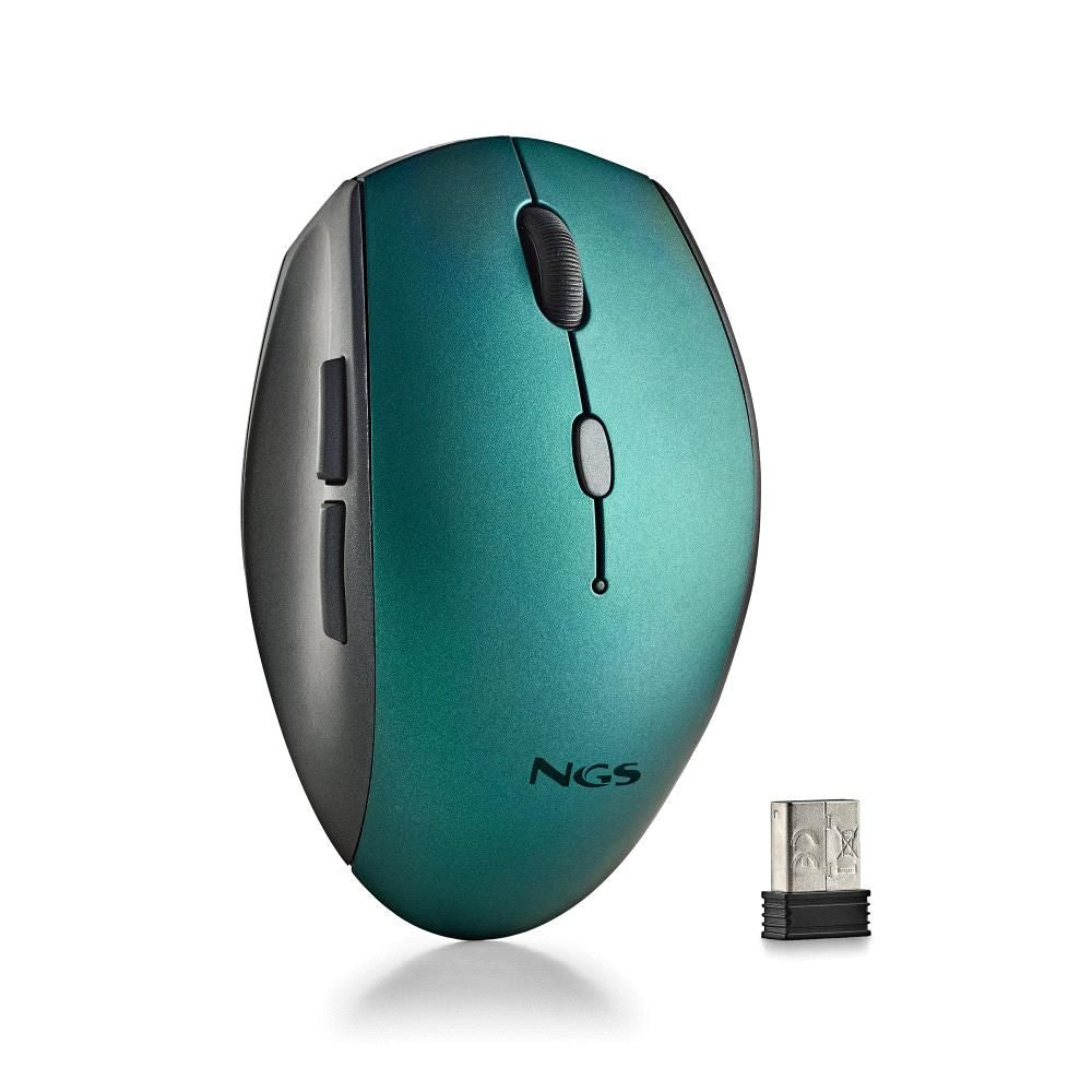 Ratón NGS Bee Wireless hasta 1600dpi Azul (BEEBLUE)