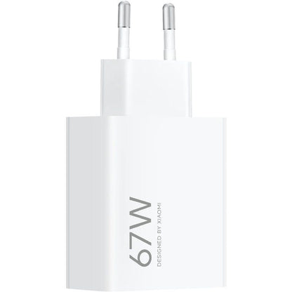 Cargador de Pared XIAOMI 67W 1xUSB-A Blanco (BHR07SKEU)