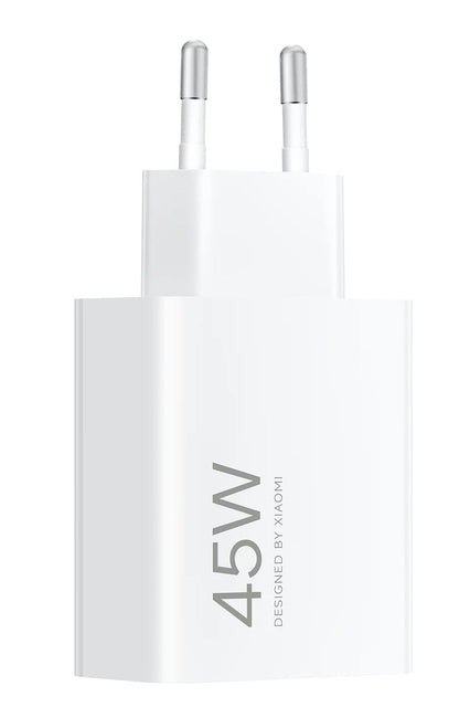 Cargador de Pared XIAOMI 45W 1xUSB-A Blanco (BHR07SLEU)