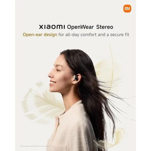 Auriculares XIAOMI Openwear Bluetooth Beige (BHR8473GL)