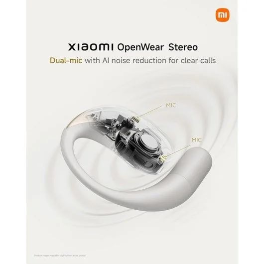 Auriculares XIAOMI Openwear Bluetooth Beige (BHR8473GL)