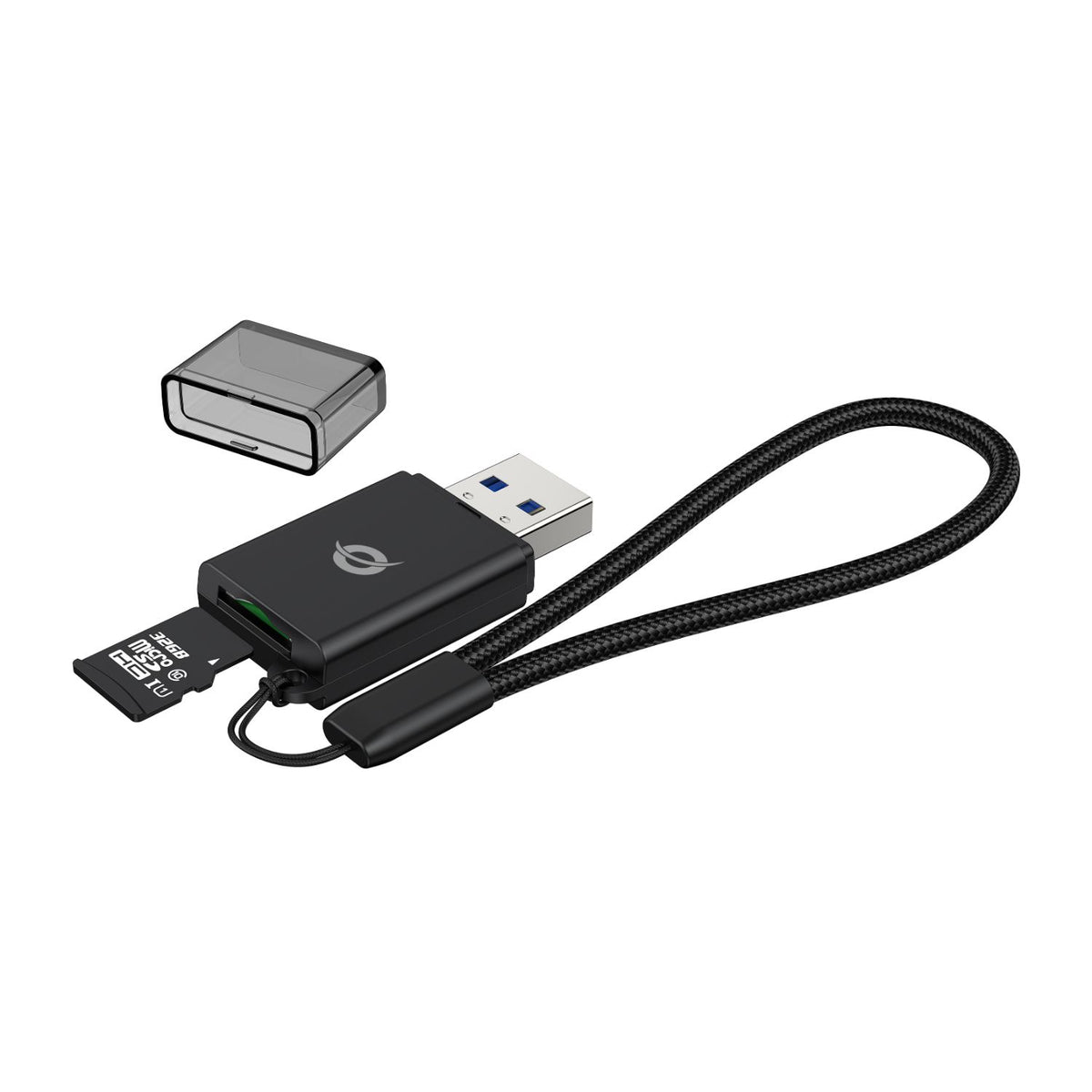 Lector Tarjetas CONCEPTRONIC USB-A 3.0 Negro (BIAN07B)