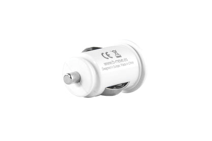 Cargador de Coche B-MOVE 2xUSB-A 2.0 Blanco (BM-USB02)