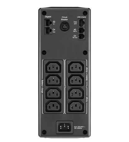 S.A.I. APC BACK UPS PRO BR 1600VA 960W 8xAC (BR1600MI)