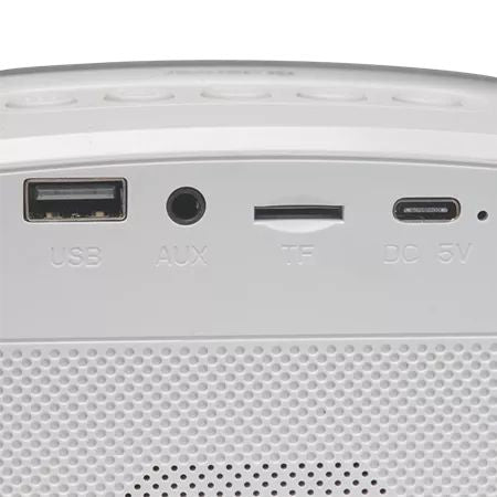 Altavoz DENVER 10W Micrófono Bluetooth Blanco (BTM-610)