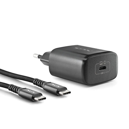 Cargador de Pared NGS GaN 45W 1xUSB-C Negro (BUD45W-C)
