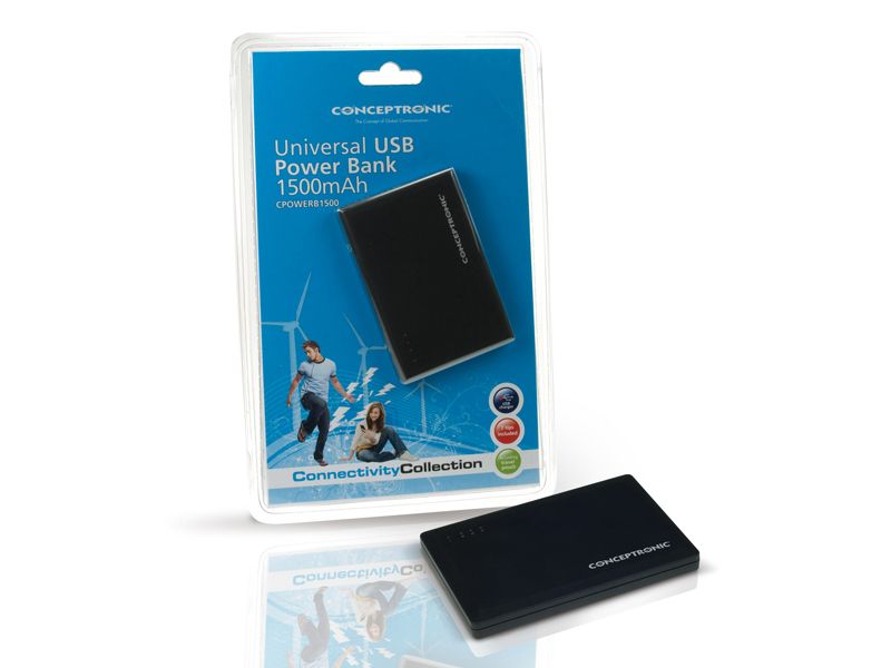 Cargador Conceptronic USB para PSP,MP3,GSM(CPOWERB1500)
