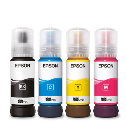 Tinta Epson EcoTank 104 Pack Negro/Color (C13T00P640)