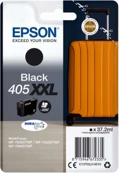 Epson 405XXL Negro Cartucho de Tinta Original - C13T02J14010. 2.200 Paginas