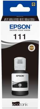 Epson 111 Black Original Pigment Ink Bottle - C13T03M140