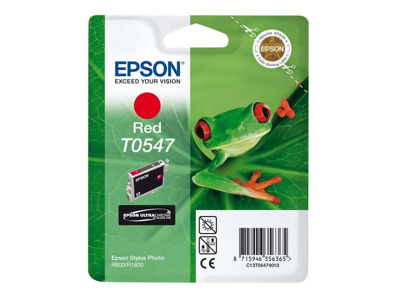 Epson T0547 Red Original Ink Cartridge - C13T05474010