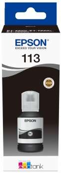 Epson 113 Black Original Pigmented Ink Bottle - C13T06B140
