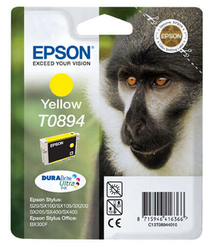 Epson T0894 Yellow Original Ink Cartridge - C13T08944011