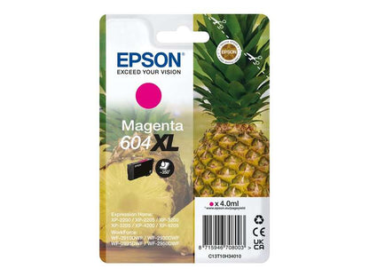 Epson 604XL Magenta Cartucho de Tinta Original - C13T10H34010. 350 Paginas